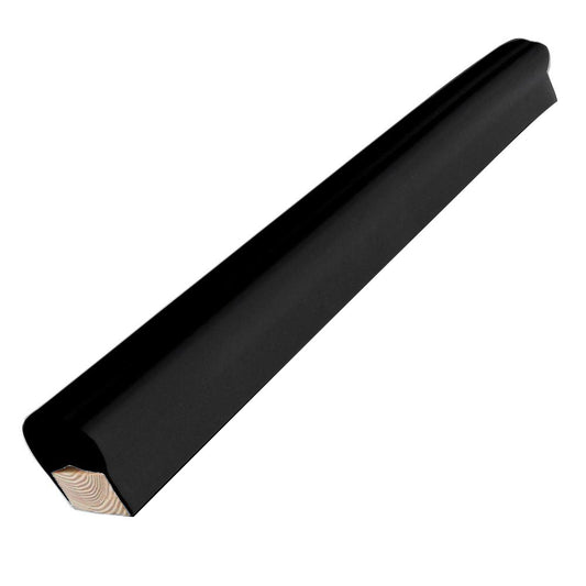 Dock Edge Piling Post Bumper - One End Capped - 6ft - Black | SendIt Sailing