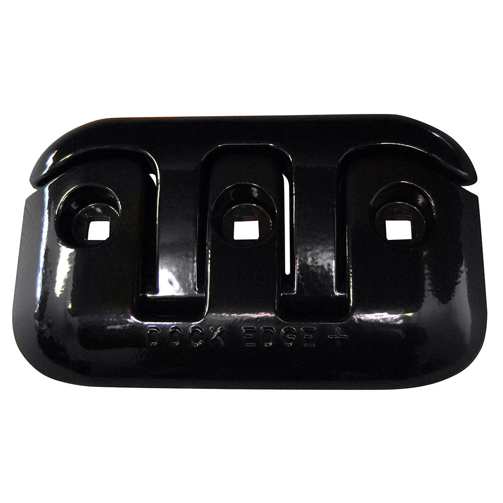 Dock Edge Flip-Up Dock Cleat - 8in - Black | SendIt Sailing
