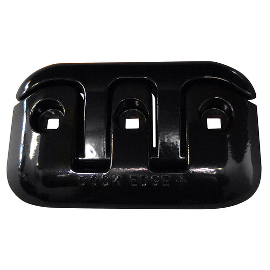 Dock Edge Flip-Up Dock Cleat - 8in - Black | SendIt Sailing
