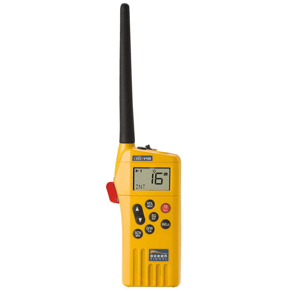 Ocean Signal SafeSea V100 GMDSS VHF Radio - 21 Channels | SendIt Sailing