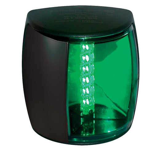 Hella Marine NaviLED PRO Starboard Navigation Lamp - 2nm - Green Lens/Black Housing | SendIt Sailing