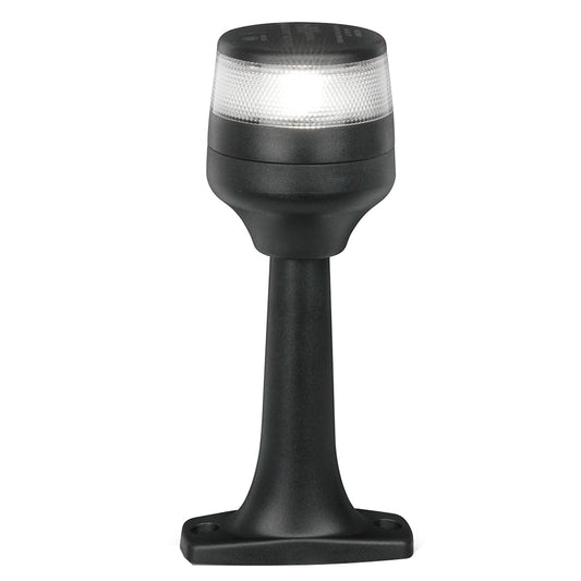 Hella Marine NaviLED 360 Compact All Round Lamp - 2nm - 8in Fixed Mount - Black | SendIt Sailing