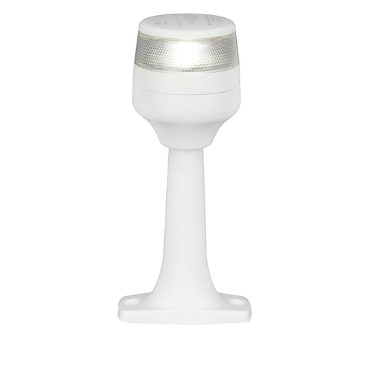 Hella Marine NaviLED 360 Compact All Round Lamp - 2nm - 8in Fixed Mount - White | SendIt Sailing