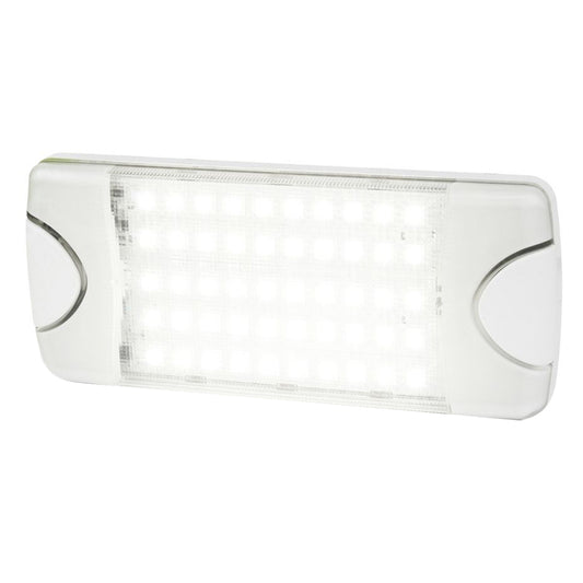 Hella Marine DuraLED 50 Low Profile Interior/Exterior Lamp - Wide White Spreader Beam | SendIt Sailing
