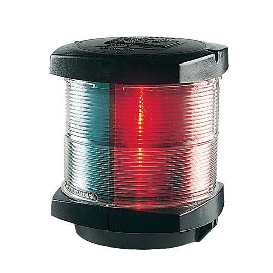 Hella Marine Tri-Color Navigation Light - Incandescent - 2nm - Black Housing - 12V | SendIt Sailing