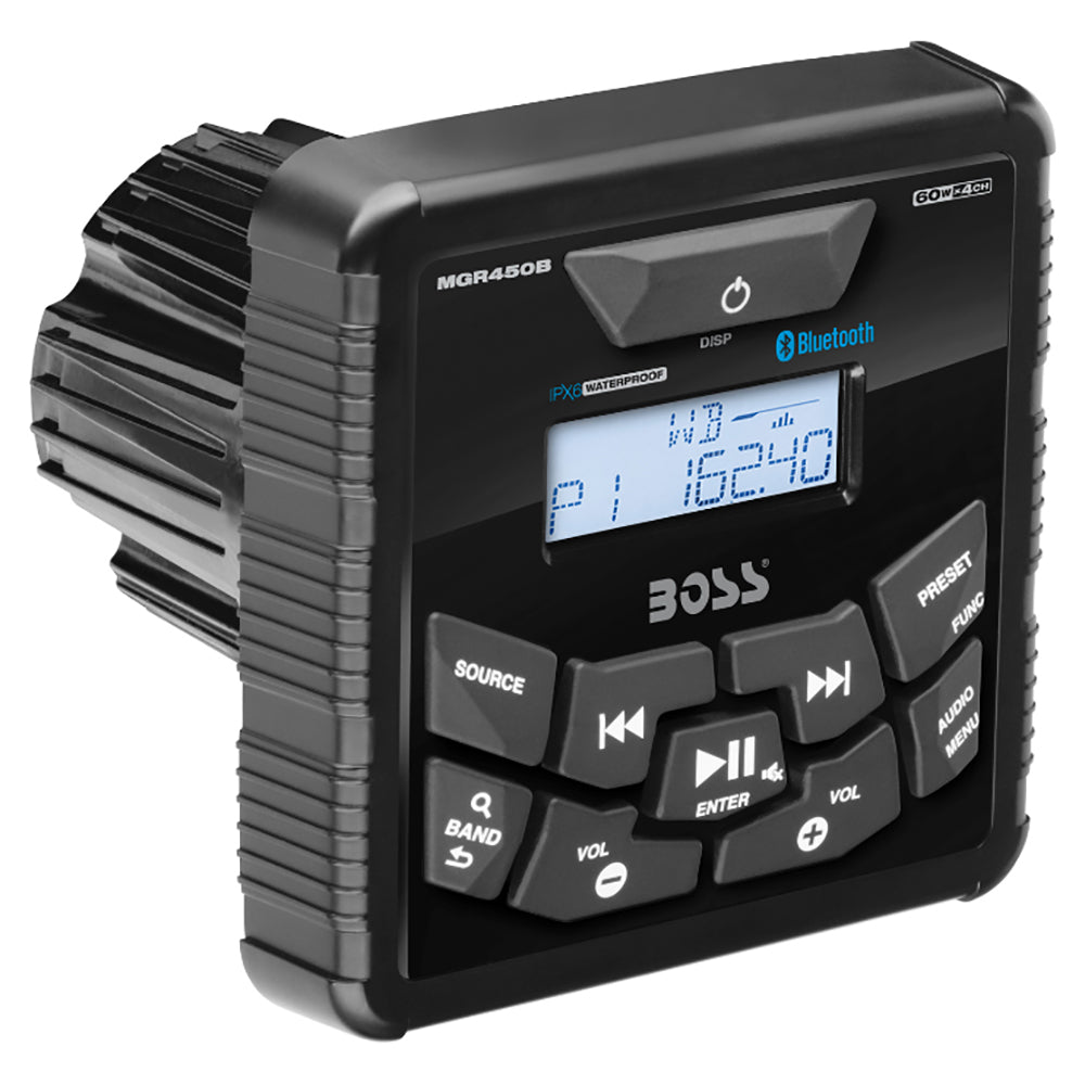 Boss Audio MGR450B Marine Stereo with AM/FM/BT | SendIt Sailing