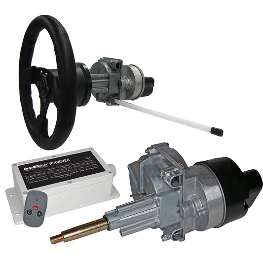Intellisteer Type S for Straight Shaft Helms for Cable Steered Boats with Dash Mounted Wheel | SendIt Sailing