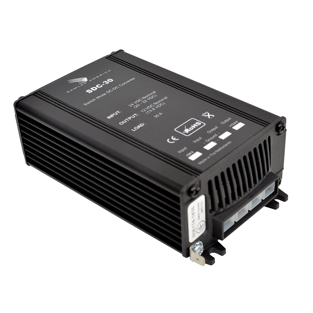 Samlex 30A Non-Isolated Step-Down 24VDC-12VDC Converter | SendIt Sailing