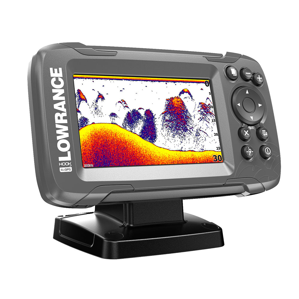 Lowrance HOO -4X 4in Fishfinder All Season Pack | SendIt Sailing