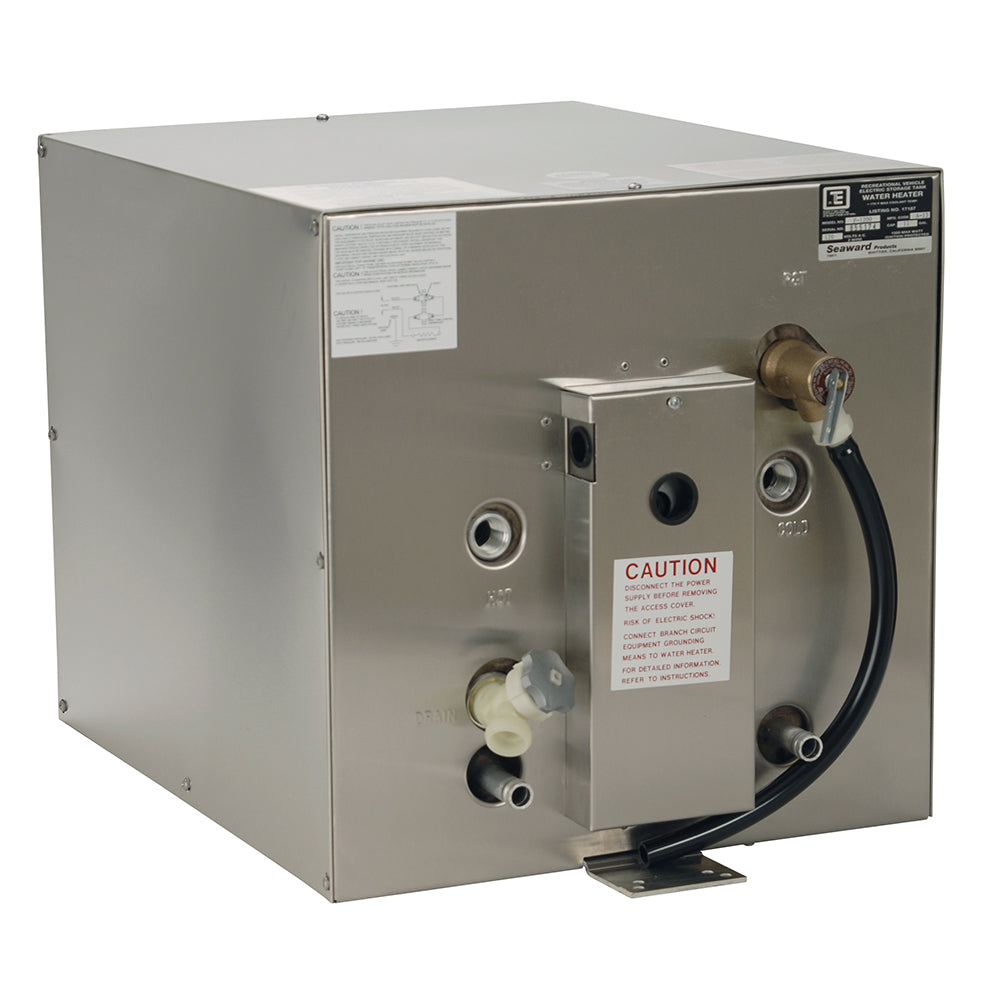 Whale Seaward 11 Gallon Hot Water Heater with Front Heat Exchanger - Stainless Steel - 240V - 1500W | SendIt Sailing