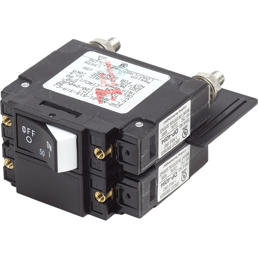 Blue Sea 7467 UL-489 Circuit Breaker - 50A Raised Rocker | SendIt Sailing