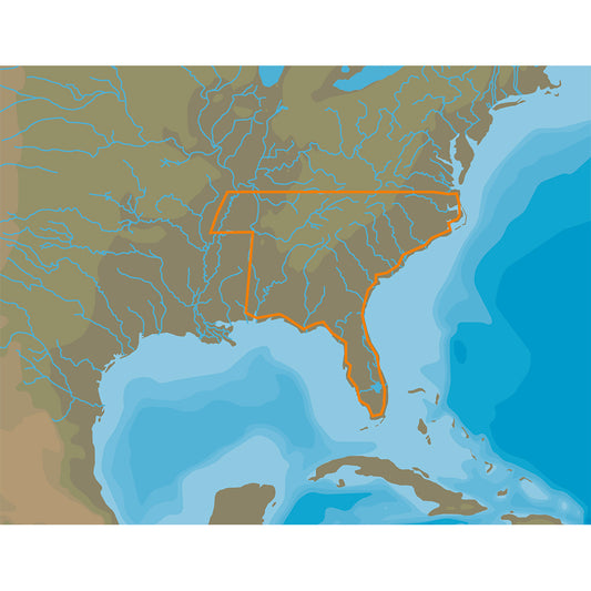 C-MAP 4D Lakes NA-D074 South East | SendIt Sailing