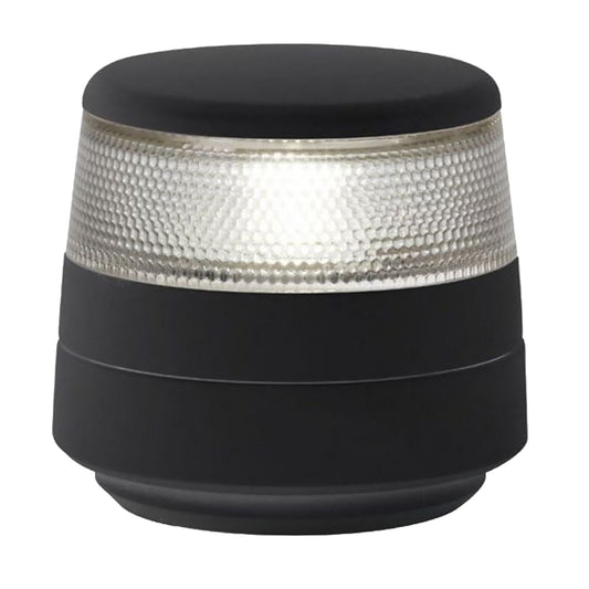 Hella Marine NaviLED 360 Compact All Round White Navigation Lamp - 2nm - Fixed Mount - Black Base | SendIt Sailing