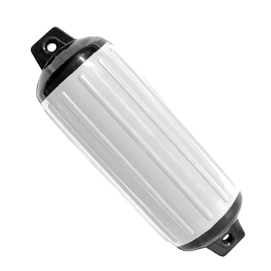 Taylor Made Super Gard 5.5in x 20in Inflatable Vinyl Fender - White | SendIt Sailing
