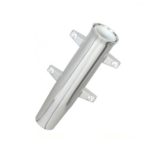 Lee's Aluminum Side Mount Rod Holder - Tulip Style - Silver Anodize | SendIt Sailing
