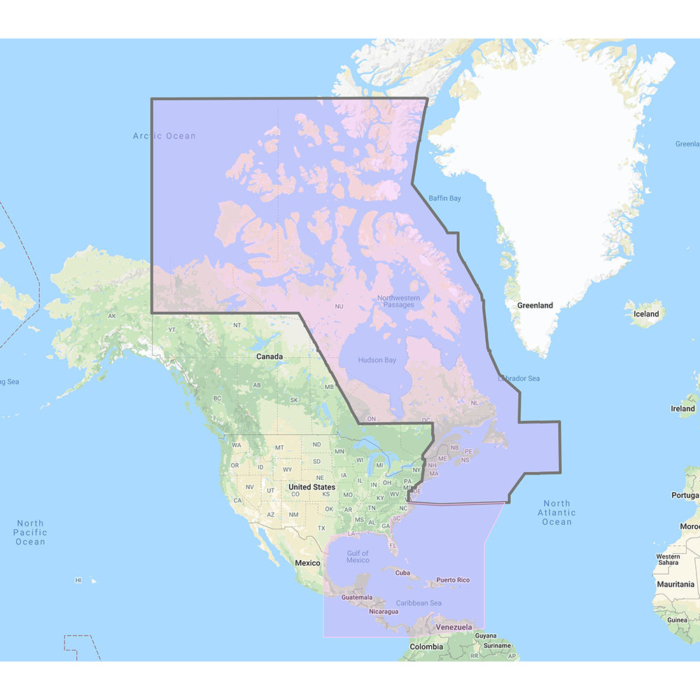 Furuno US and Canada Atlantic Coast, Gulf of Mexico, Caribbean Bahamas and central America Vector Charts - Unlock Code | SendIt Sailing