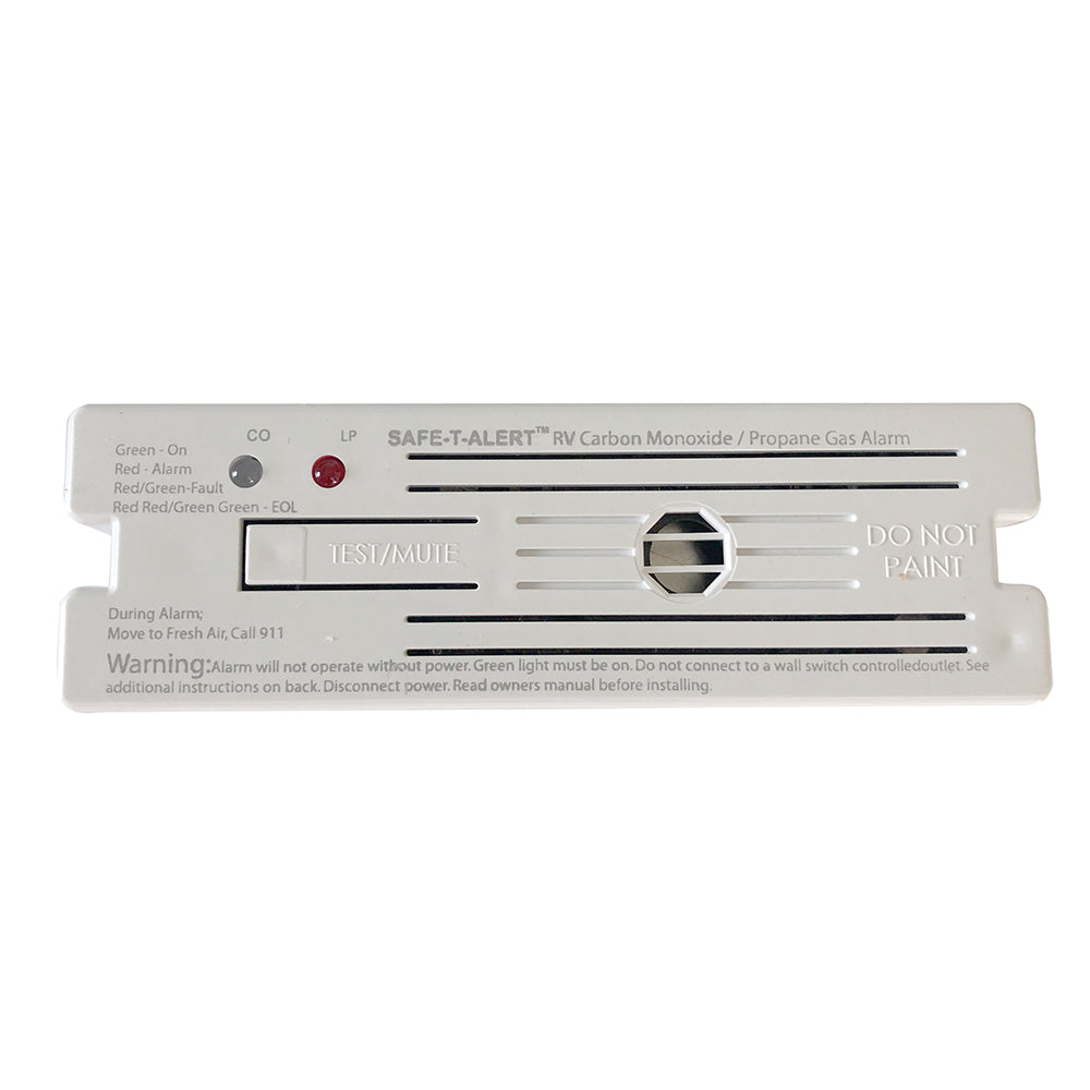 Safe-T-Alert Combo Carbon Monoxide Propane Alarm Surface Mount - White | SendIt Sailing