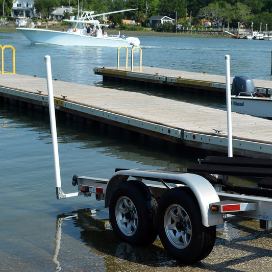C.E. Smith Post Guide-On 60in - Galvanized | SendIt Sailing