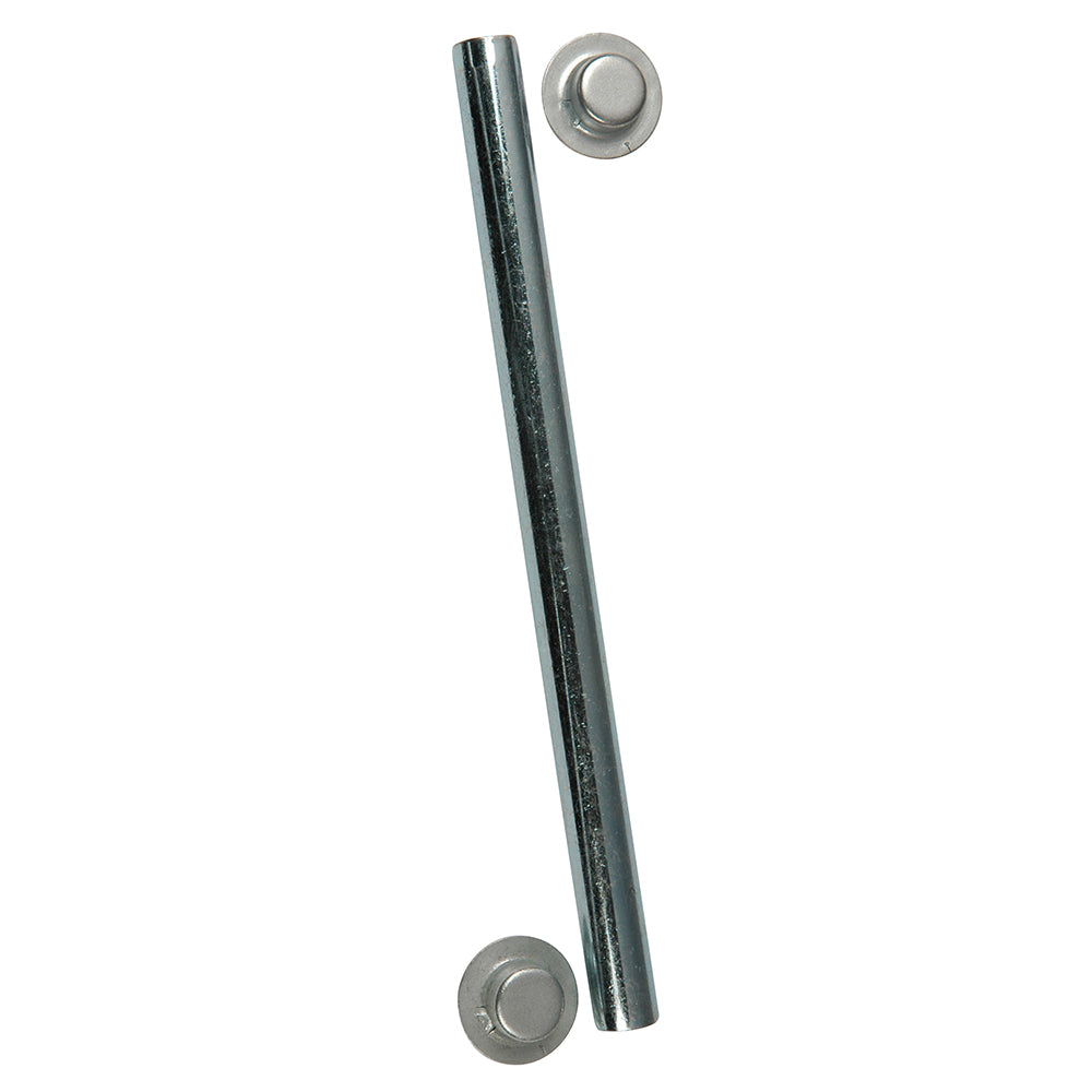 C.E. Smith Package Roller Shaft 1/2in x 6-1/4in with Cap Nuts - Zinc | SendIt Sailing