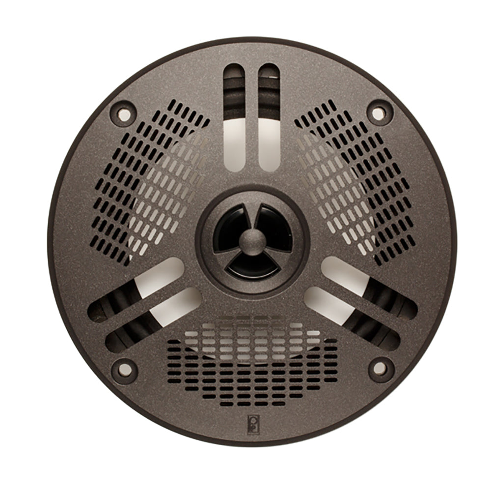 Poly-Planar MA-4052LG1 5in 60 Watt LED Self Draining Spa Speaker - Dark Grey | SendIt Sailing