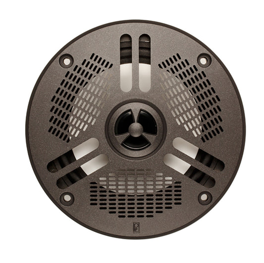 Poly-Planar MA-4052LG1 5in 60 Watt LED Self Draining Spa Speaker - Dark Grey | SendIt Sailing