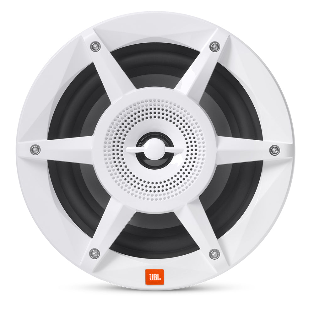 JBL 6.5in Coaxial Marine RGB Speakers - White STADIUM Series | SendIt Sailing