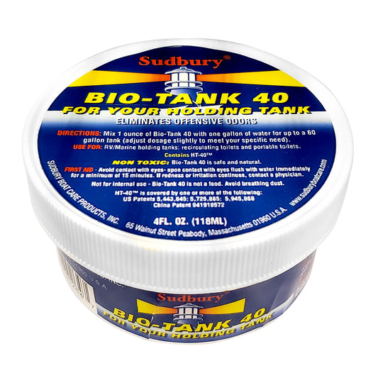 Sudbury Bio-Tank 40 Holding Tank Treatment - 4oz | SendIt Sailing