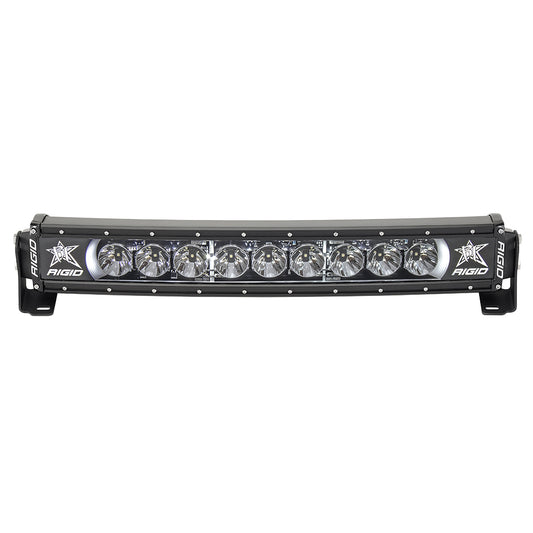 RIGID Industries Radiance+ 20in Curved White Backlight Black Housing | SendIt Sailing