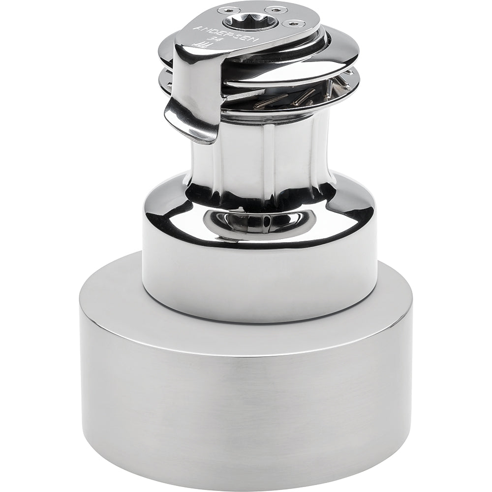 ANDERSEN 34ST Compact Above Deck Electric FS Winch Variable Speed - 24V | SendIt Sailing
