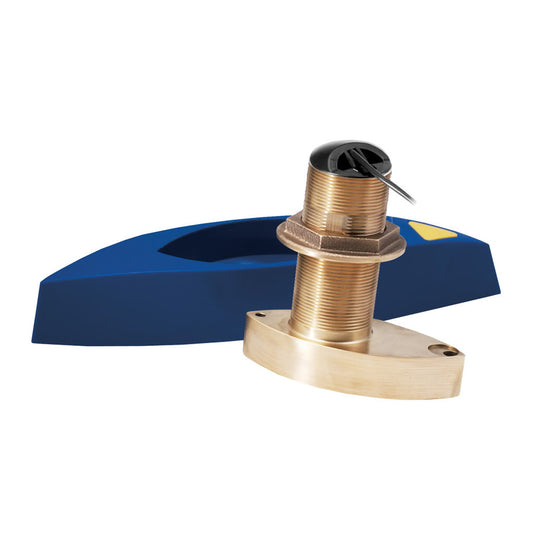 Furuno B785M Bronze Thru-Hull Chirp Transducer with High Speed Fairing Block | SendIt Sailing