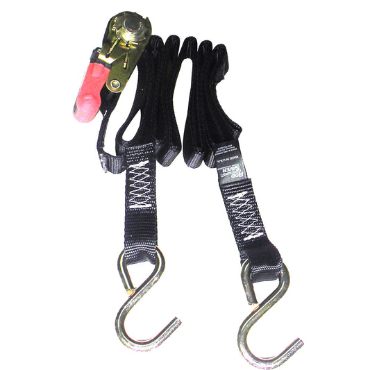 Rod Saver Ratchet Gunwale Tie-Down - 1in x 16ft | SendIt Sailing