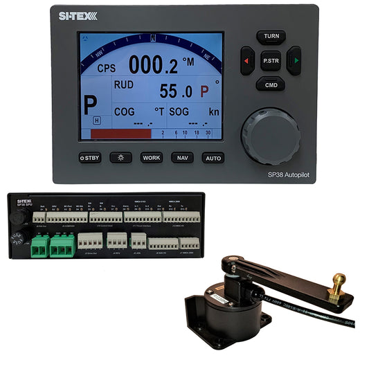 Si-Tex SP38-4 Autopilot Core Pack Including Rotary Feedback Only, No Compass or Pump | SendIt Sailing