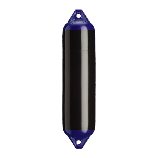 Polyform F-1 Twin Eye Fender 6in x 24in - Black | SendIt Sailing