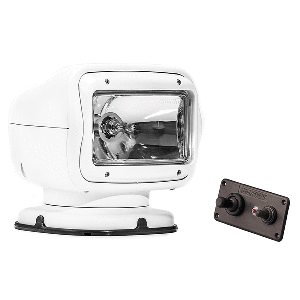 Golight Radioray GT Series Permanent Mount - White Halogen - Hard Wired Dash Mount Remote | SendIt Sailing