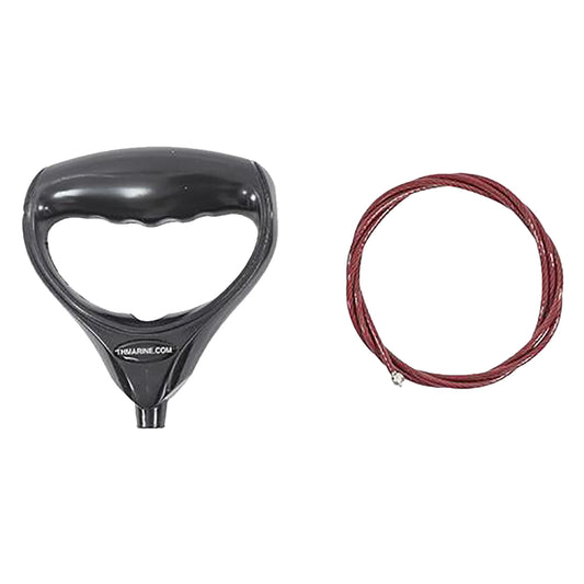 T-H Marine G-Force Trolling Motor Handle and Cable - Black | SendIt Sailing