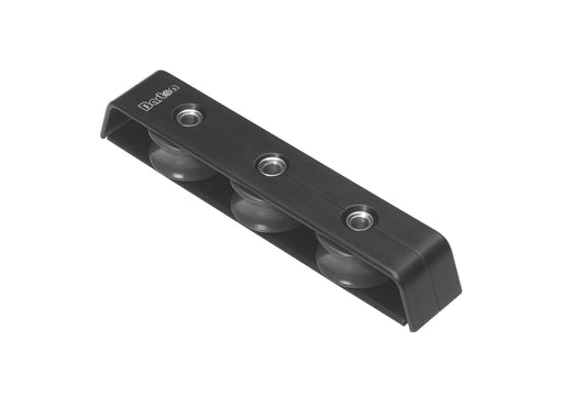 Barton Marine Deck Organiser X 3 Sheave, 28mm, Black | SendIt Sailing