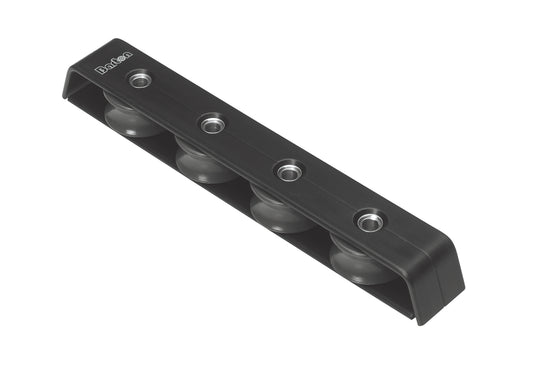 Barton Marine Deck Organiser X 4 Sheave, 28mm, Black | SendIt Sailing