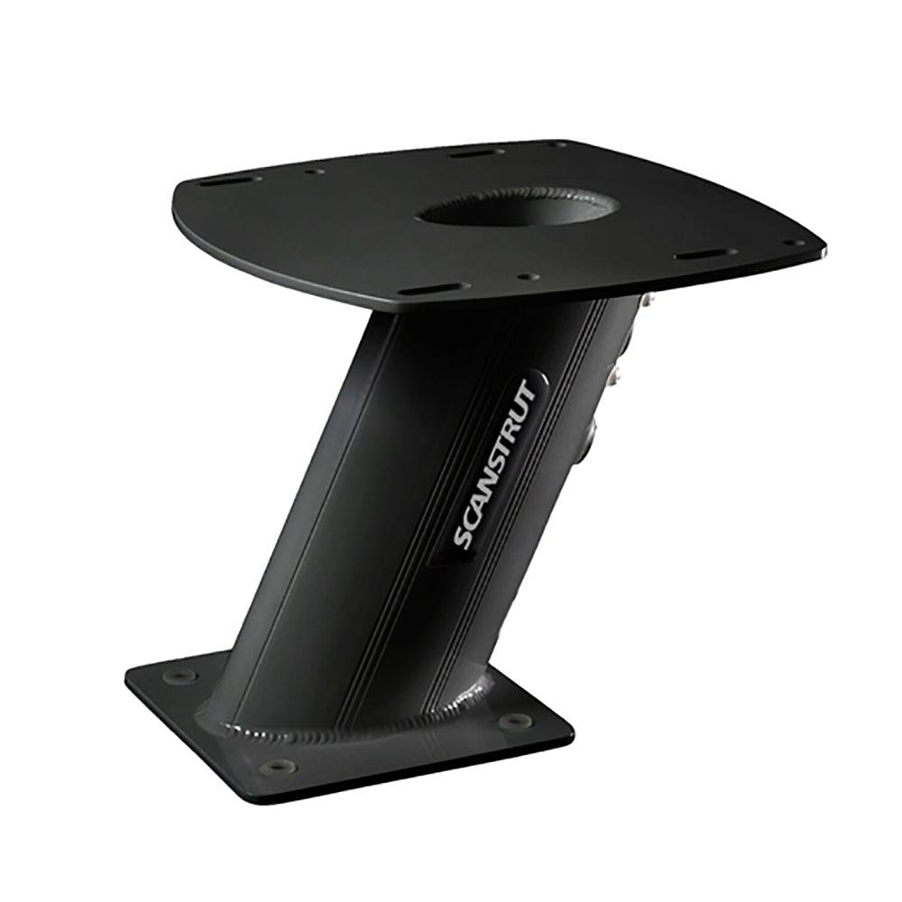 Scanstrut APT-250-01-B - Aluminum PowerTower Radar Mount - 10in Aft Leaning - Black | SendIt Sailing