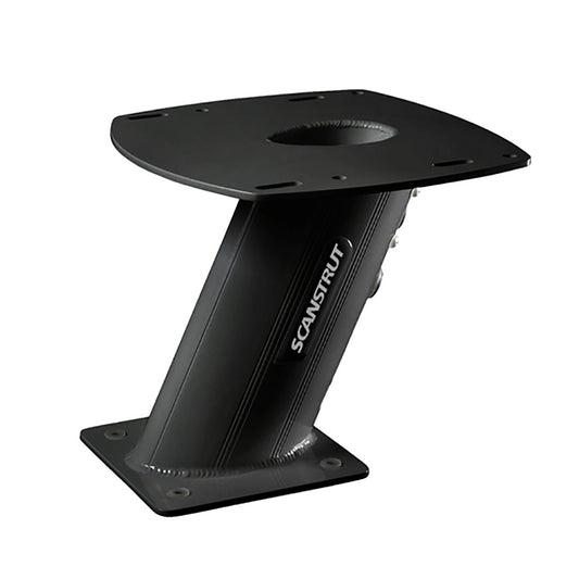 Scanstrut APT-250-01-B - Aluminum PowerTower Radar Mount - 10in Aft Leaning - Black | SendIt Sailing
