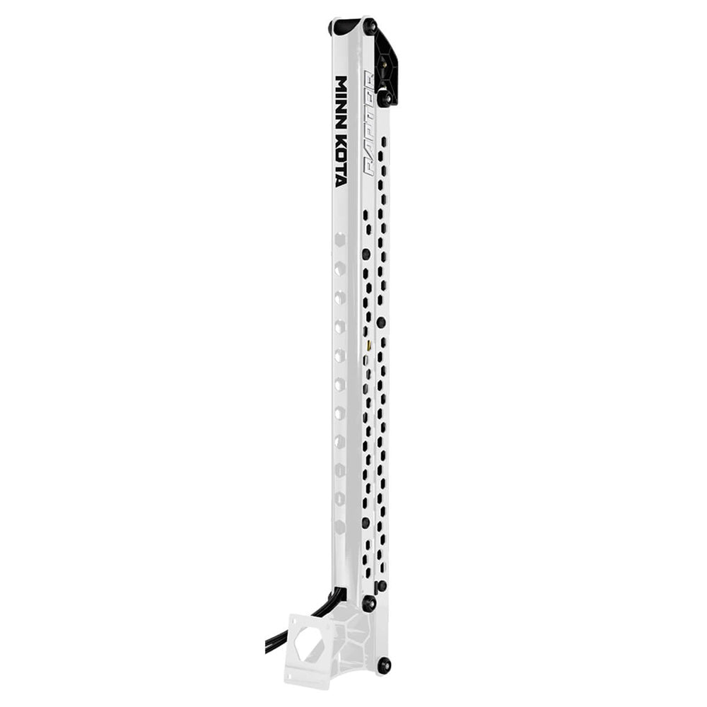 Minn Kota Raptor 10ft  Shallow Water Anchor with Active Anchoring - White | SendIt Sailing