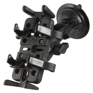 RAM Mount RAM Finger-Grip Universal Mount with RAM Twist-Lock Suction Cup | SendIt Sailing