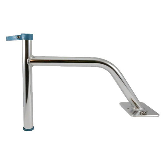 Panther 6in Quick Release King Pin Bow Mount Bracket - Clear - Anodized | SendIt Sailing