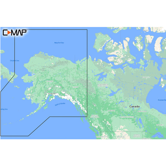 C-MAP M-NA-Y208-MS Alaska REVEAL Coastal Chart | SendIt Sailing
