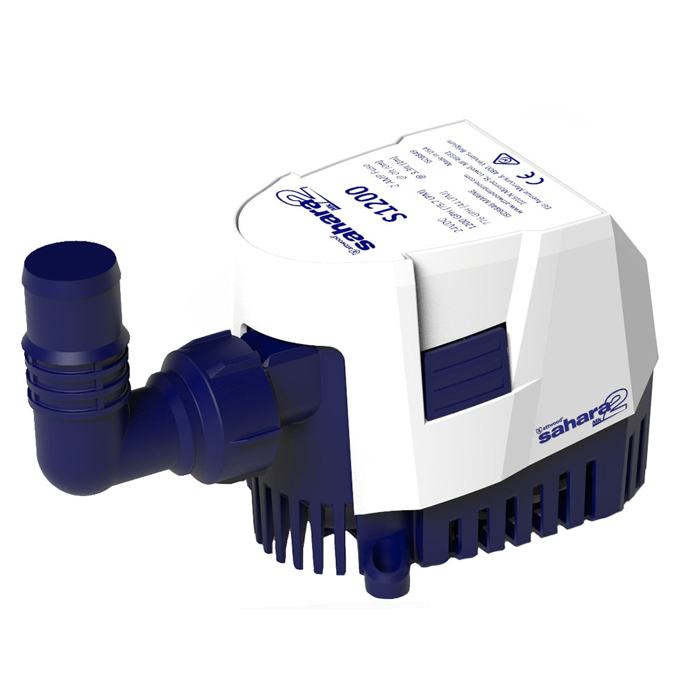 Attwood Sahara MK2 S1200 Bilge Pump 1200 GPH - 24V - Automatic | SendIt Sailing