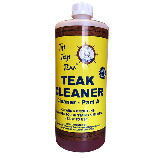 Tip Top Teak Cleaner Part A - Quart | SendIt Sailing