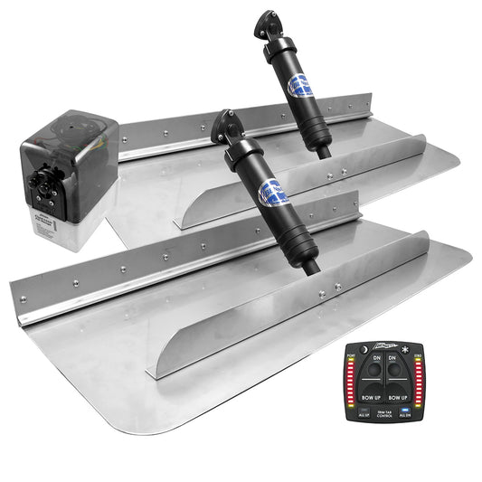 Bennett Marine 30x12 Hydraulic Trim Tab System without ne Box Indication | SendIt Sailing