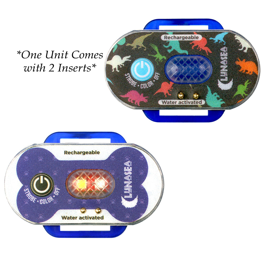 Lunasea Child/Pet Safety Water Activated Strobe Light - Blue Case | SendIt Sailing