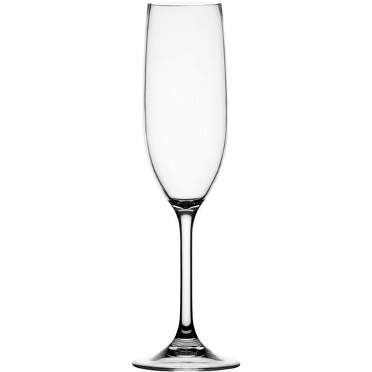 Marine Business Non-Slip Flute Glass Party - Clear Tritan - Set of 6 | SendIt Sailing