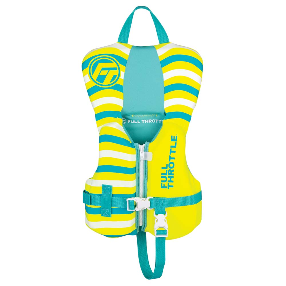Full Throttle Infant Rapid-Dry Life Jacket - Yellow | SendIt Sailing
