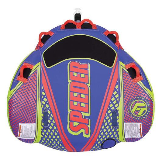 Full Throttle Speeder Towable Tube - 2 Rider - Blue | SendIt Sailing